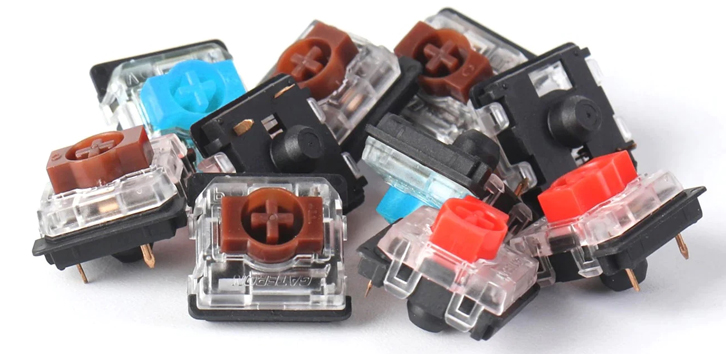 types of low profile keyboard switches